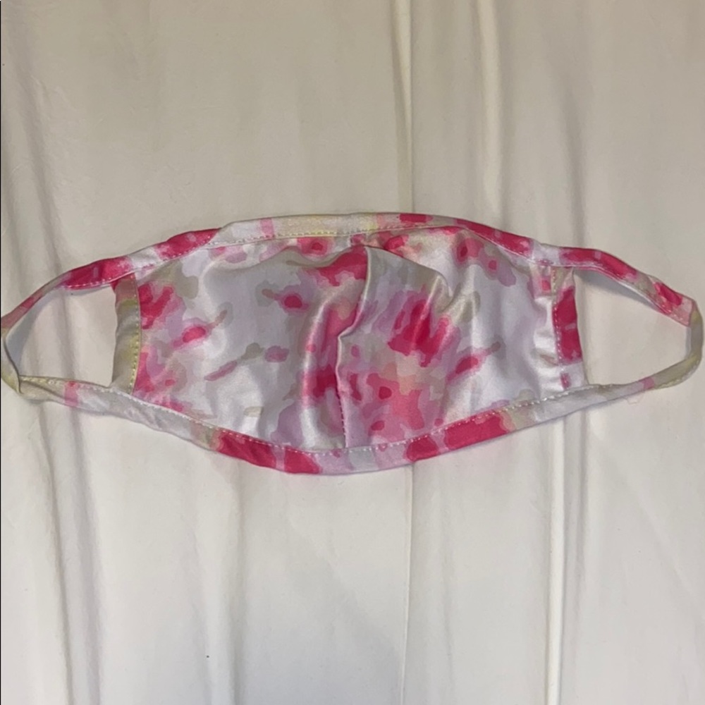 Silky Tie Dye Face Mask NWOT